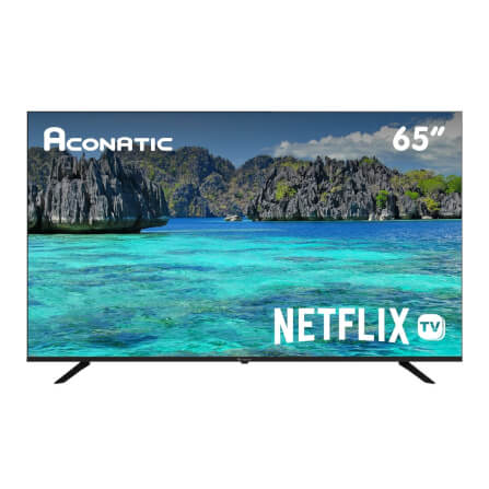 แอลอีดีทีวี 65 นิ้ว Aconatic 4K HDR Netflix 5.3  65US410AN รับประกัน 3ปี_1